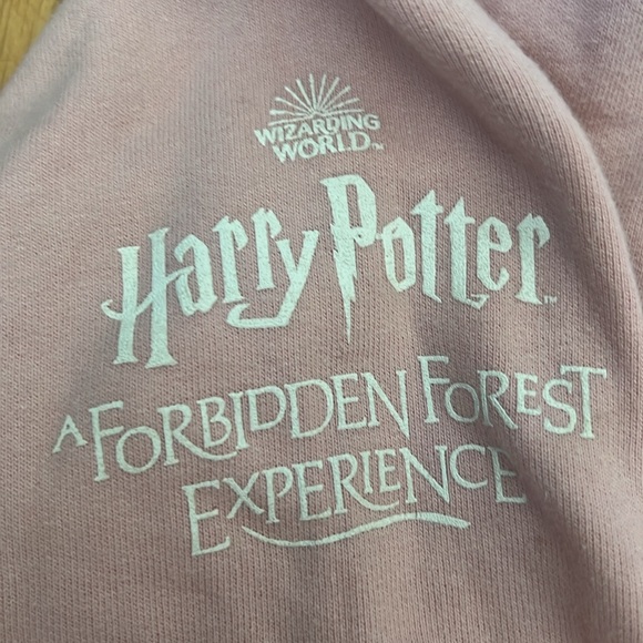 Pink Harry Potter Pygmy puff sweatshirt with hood - Picture 2 of 3